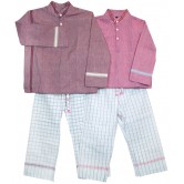 Girl's pajama - Eggplant 